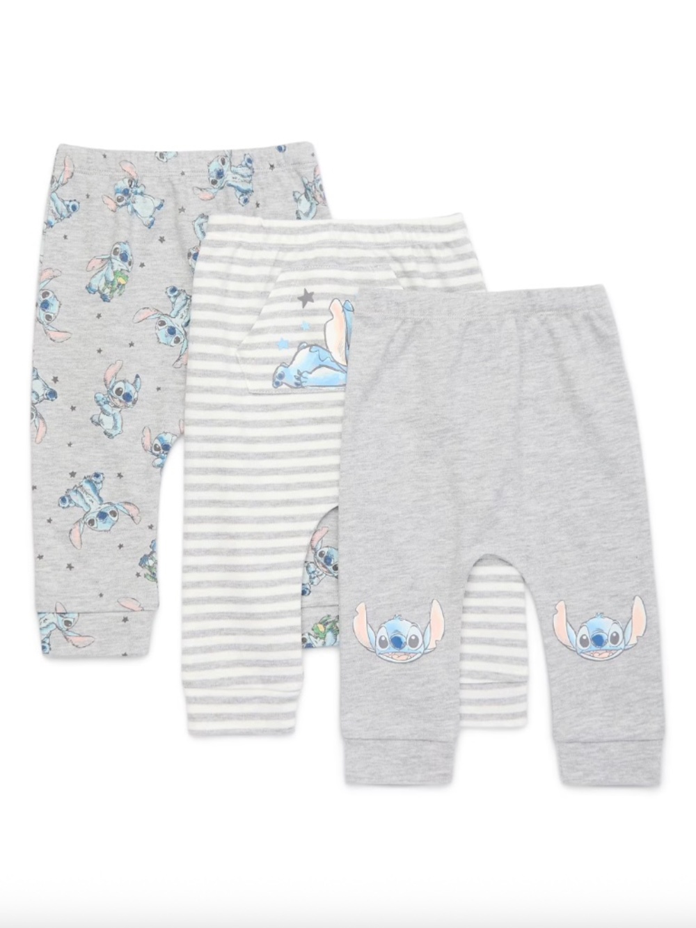 Disney Stitch Baby Jogger Pants 3 Set